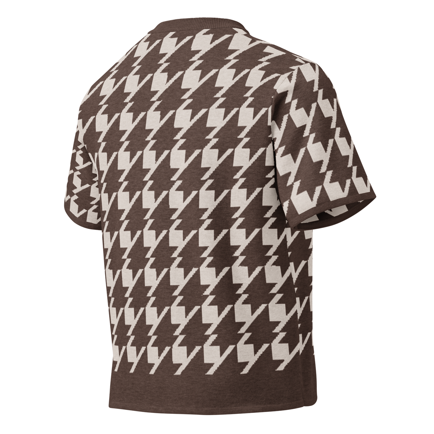 Soil & Sand Houndstooth Knitted Classic Tee